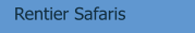 Rentier Safaris